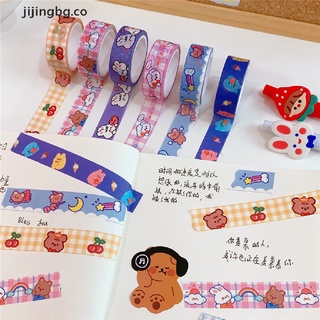 【JJ】 Cool Cartoon Washi Tape Paper DIY Decorative Adhesive Stationery Masking Tapes .