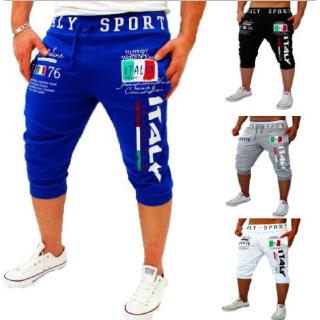 Pantalones casuales con estampado de letras para hombre/pantalones deportivos casuales