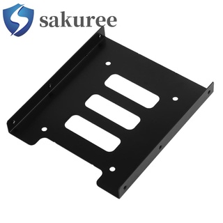 Sakuree-Adaptador De Metal SSD De 2,5 Pulgadas A 3,5 , Soporte De Montaje Para Disco Duro