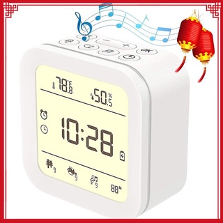 Máquina de ruido blanco, sonido de sueño portátil ruido blanco para ayuda de sueño, temporizador, memoria y funciones de alarma para la oficina en casa