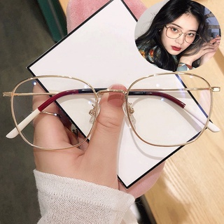 [con funda para gafas] gafas cuadradas de miopía (-100~-600) gafas de ordenador ópticos gafas de mujer unisex coreano moda anti-azul luz gafas de radiación