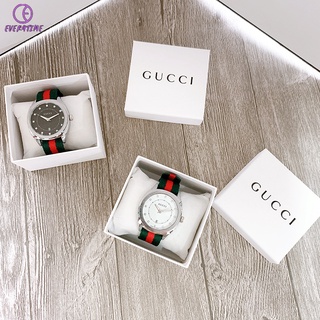 reloj de cuarzo para mujeres hombres clásico correa de nylon esfera redonda reloj de pulsera moda casual unisex relojes regalo