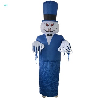 Disfraz inflable fantasma Adult divertido Blow Up Outfit Cosplay Halloween