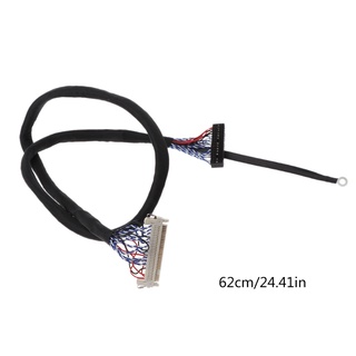 [3C] Ganchos LVDS Cable D8 FIX-30P-D8 30 Pines Dobles 2ch 8bit 1.0mm Pitch 250mm 500mm 17-21inch LCD Panel De Pantalla Controlador (7)