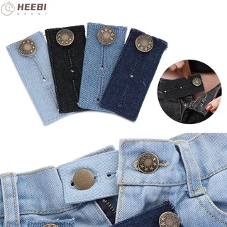 Heebii 4 pzas de botones de Cintura para hombre Diy Diy/de mezclilla/pantalón/extensión de botones de mezclilla/extensión de Cintura