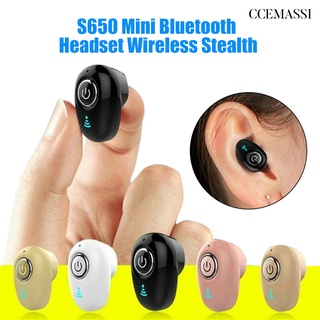 Cc S650 portátil Mini inalámbrico estéreo Bluetooth deportes auriculares In-Ear auriculares