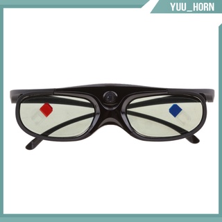 [yuu_horn] Gafas de obturador recargables 3D activas para todos los proyectores DLP 3D - BenQ, Optoma, Dell, Mitsubishi, Samsung, Acer,