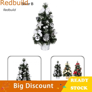 Redbuild árbol de navidad ligero Artificial fresco mantenimiento de escritorio árbol de navidad insípido para fiesta
