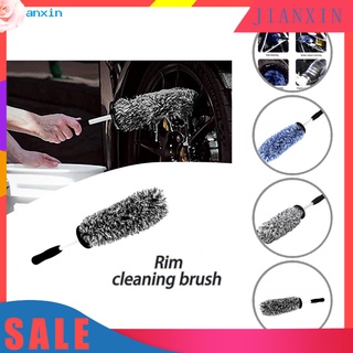 jx cepillo de limpieza ligero para llanta de neumáticos, cepillo de lavado, aplicación amplia para coche