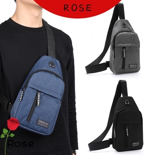 ROSE Paquete de hombro de alta capacidade mochila de pecho de viaje multifunción multicolor
