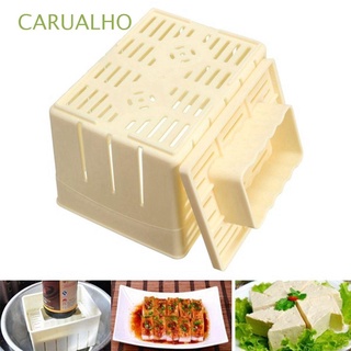carualho plástico prensa molde caja de cocina de soja cuajada | fabricante de tofu diy hacer herramientas de cocina de tela de queso de soja prensado casero molde de prensa de tofu
