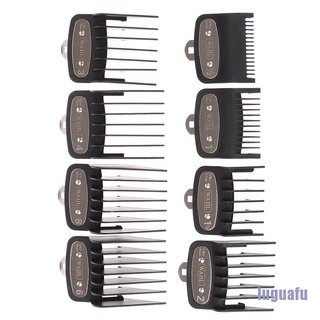 Lug 8 piezas peine Universal Para Cortar guía De fijación De tamaño De barbero