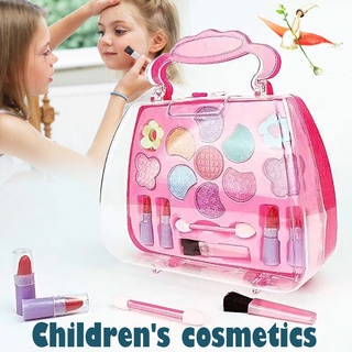 [listo stock] juego de maquillaje cosmético para niñas pequeñas/juguetes de belleza