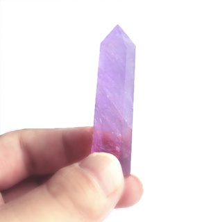 【ambiel】Stone Quartz Crystal Gemstone Amethyst Wand Point Healing Natu (4)