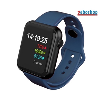 zebo v6 bluetooth compatible con frecuencia cardíaca presión arterial monitor de sueño deportivo reloj inteligente pulsera