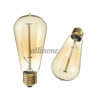 en venta 40w edison tungsteno lámpara retro lámpara blanco cálido 2200k