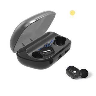 Audífonos Sici 5.0 deportivos in-ear Sici 5.0 con reducción De ruido Led
