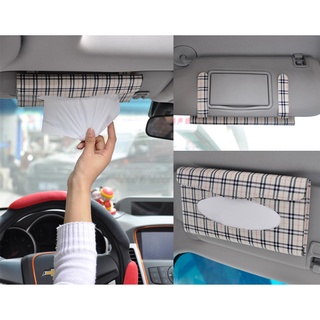 Soporte de pañuelos para coche, soporte para servilletas parasol, soporte de pañuelos para visera de coche, cuero PU, soporte de pañuelos para coche