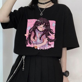 Mikan t-Shirt Sumiki Cartoon Anime Kawaii Sweet Girls Japan Streetwear Harajuku Casual Tops Ulzzang Vintage e-Girls