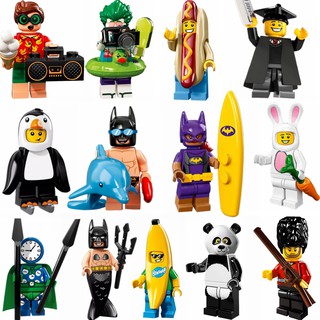 Mini figuras Lego De dibujos animados De Anime/Batman/goma/plátano/serie De bloques De construcción Diy