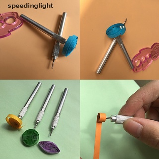 [speedinglight] Herramienta de papel ranurado de Metal para manualidades de papel, Origami, papel, pluma, pluma de papel caliente