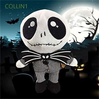 COLLIN1 Cute Jack Skellington Doll Doll Gift Stuffed Toys The Nightmare Before Christmas Birthday Gift Toy Puppet Toy Stuffed Figure Dolls Jack Plush Toys 23cm Plush Dolls