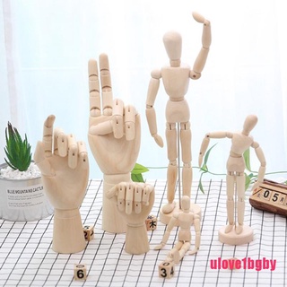 ulov: figuras de madera para hombre, diseño de articulaciones móviles, muñecas con madera Flexible