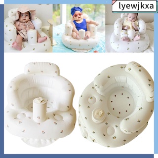 (Lyewjkxa) Asiento De baño inflable Para bebés/bebés/divertido asiento De baño (1)
