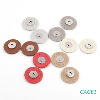 jaula círculo coser magnético botón bolsa cartera cierre broche de metal sujetador de costura artesanía diy accesorios