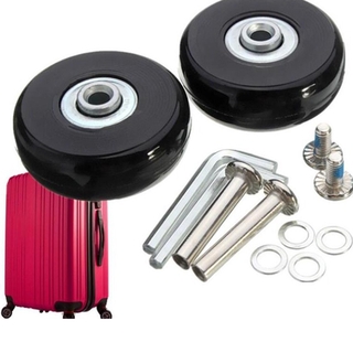 Silent series - rueda de equipaje de repuesto para neumáticos, maleta, rueda, reemplazo de bricolaje