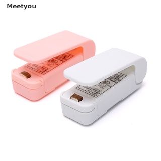 [meetyou] paquete sellador portátil mini máquina de sellado de alimentos snack clip sellador de calor co