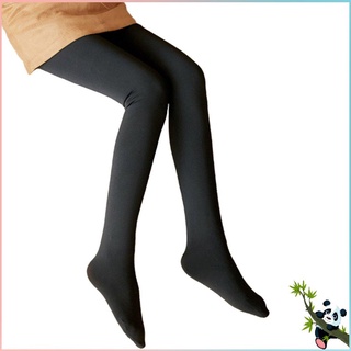 [QC] Pantalones Plus Terciopelo Espesante Pantimedias Imitación Nylon Leggings