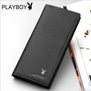 Playboy cartera de los hombres cartera larga ultra-delgada de los hombres multi-tarjeta cartera (3)
