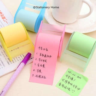 creativo lindo y libre notas adhesivas n veces soporte de cinta adhesiva puede romper el libro de notas estudiante mensaje nota papel