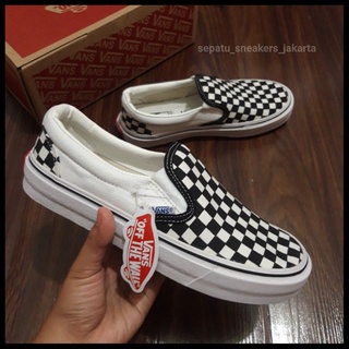 [spot]Vans Slip On Checkeboad Classic zapatos