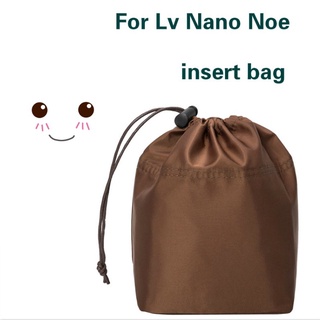 Organizador de bolsa para Lv Nano Noe Mini M41346 bolsa de inserción Multi compartimentos (1)