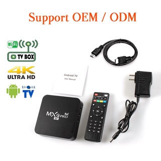 Caixa Smart Tv Spot 4k Pro 5g 8gb/128gb Wifi Android 10.1 Tv Box Smart Mxq Pro 5g 4k