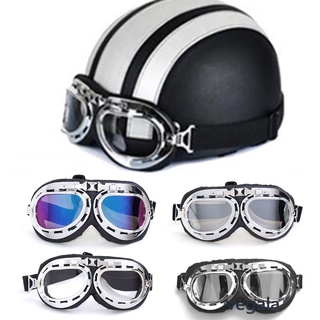 shadoww glasses helmet goggles riding goggles windproof Waterproof Black Frame retro pilot shadoww