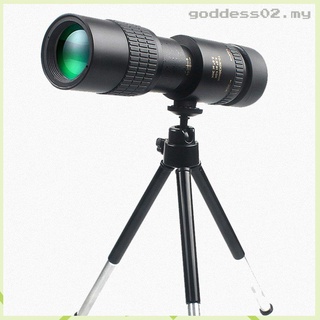 El mejor precio ⚡ Telescopio Monocular Zoom 4k 10-300X40mm con soporte para Smartphone y trípode [goddess]
