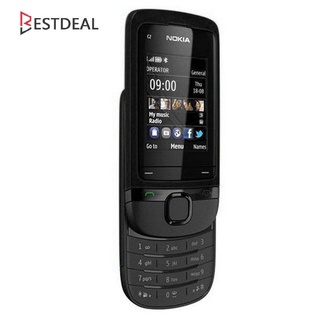 Original Nokia C2-05 0.3Mp Camera Gsm 900 / 1800 Unlocked Slide Cell Phone