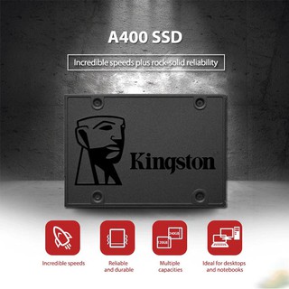 [Kingston Ssd] unidad De Estado Sólido De 120/240/480gb Kingston A400 Ssd Sata 3 De 2.5 pulgadas disco duro Para computadora De escritorio Laptop/jinyingh (5)