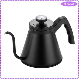 Gooseneck Kettle Coffee Pour Over Kettle Precision Flow Spout w/ Thermometer