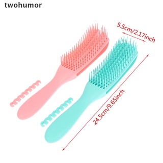 [twohumor] masaje desenredar cepillo de pelo cuero cabelludo masaje peine desenredar cepillo de pelo cepillo [twohumor]