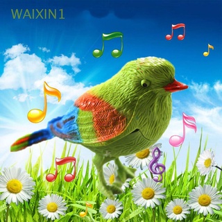 Waixin1 juguete electrónico activado con sonido y pájaro