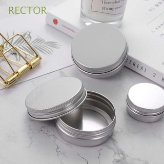 RECTOR 5g-50g Cosmetic Bottles Aluminum Home Storage Storage Bottles Empty Refillable Makeup Containers Derocation Box Organization