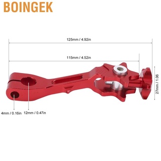Boingek - palanca de Pedal de freno trasero para motocicleta, resistente al desgaste, resistente al óxido, aleación de aluminio, anodizado para la actualización (2)