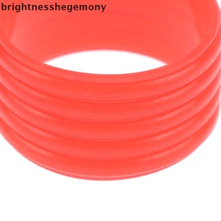 [brightnesshegemony] 1 pieza de mango de raqueta de tenis elástico anillo de goma de tenis raqueta de agarre anillo caliente