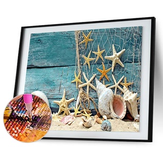 hl beach sea star 5d diamond pintura bordado diy punto de cruz decoración del hogar