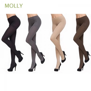 MOLLY Beauty Tights Sexy Footed Socks Stockings Pantyhose Women 120D 8 Colors HOT Thick Opaque/Multicolor