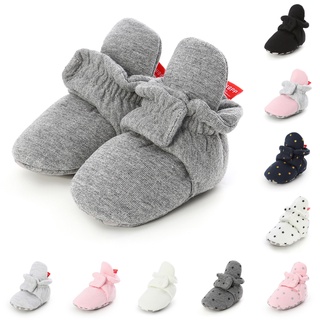 Newborn Baby Girls Snow Winter Boots Infant Toddler Soft Sole Anti-Slip Winter Warm Crib Booties Shoes#A